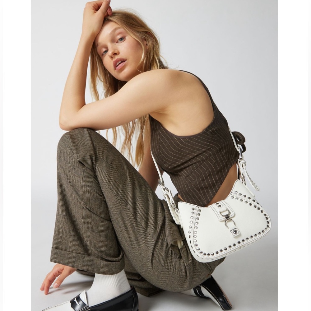 Urban Outfitters Devon Studded Shoulder Bag